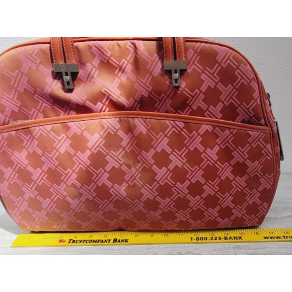 Tumi Pink and Brown Shoulder Bag - Picture 8 of 13